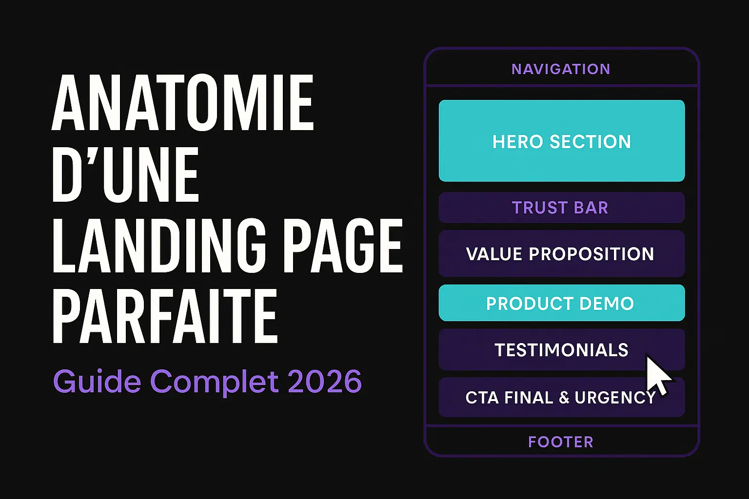 Anatomie d'une Landing Page Parfaite : Le Guide Ultime 2026